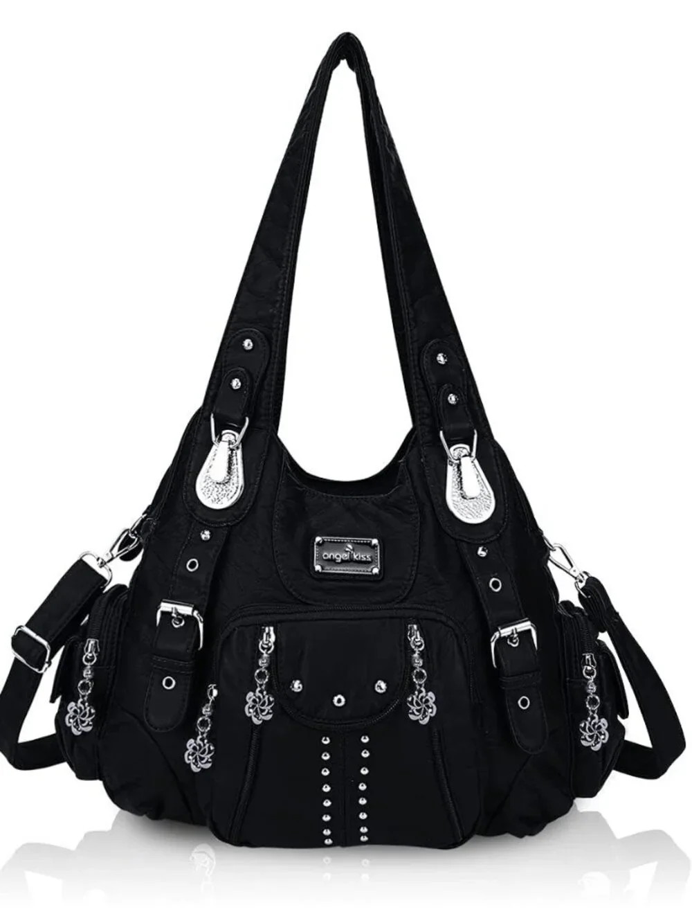 🆕 Handbags for Women Soft PU Leather Large Hobo Bags for Ladies Top Handle - Picture 8 of 8